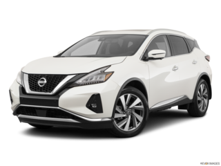 2019 nissan murano angled front