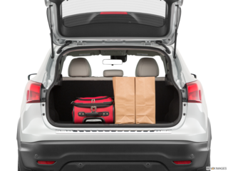 2019 nissan rogue-sport cargo area with stuff