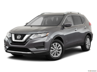 2019 nissan rogue angled front