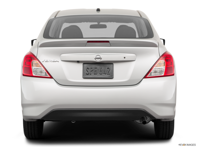 2019 nissan versa back