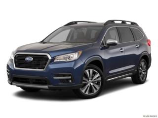 2019 subaru ascent angled front