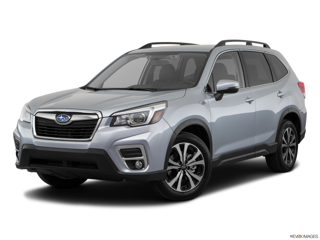 2019 subaru forester angled front