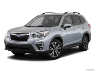 2019 subaru forester angled front