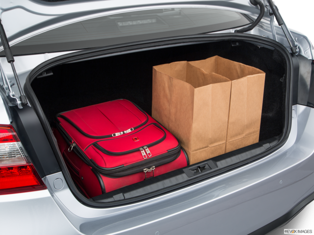 2019 subaru legacy cargo area with stuff