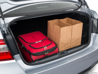 2019 subaru legacy cargo area with stuff