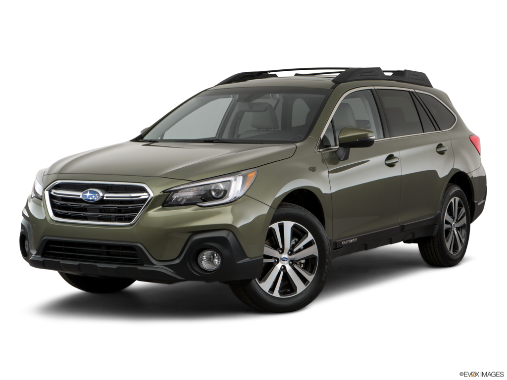 2019 subaru outback angled front