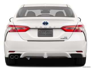 2019 toyota camry-hybrid back