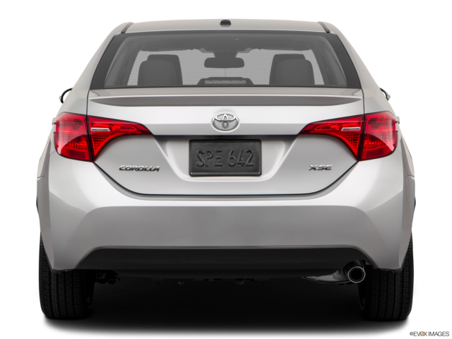 2019 toyota corolla back