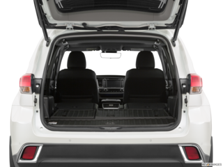 2019 toyota highlander-hybrid cargo area empty