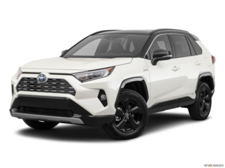 2019 toyota rav4-hybrid angled front