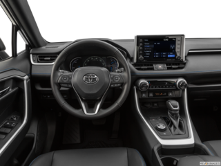 2019 toyota rav4-hybrid dashboard