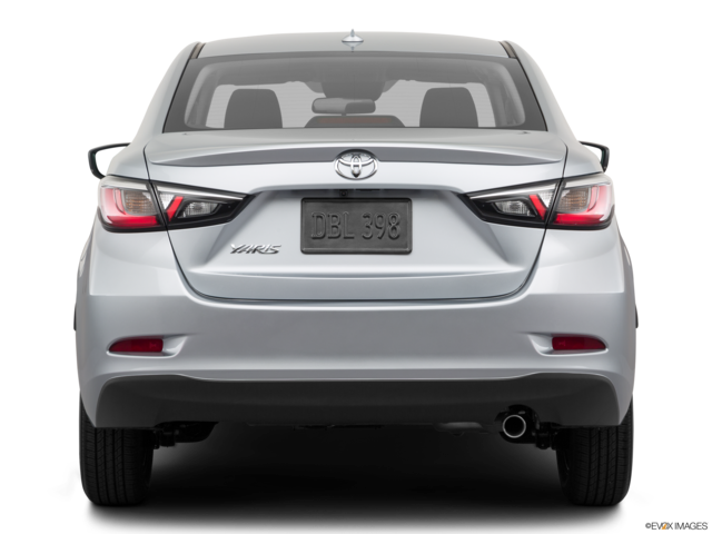 2019 toyota yaris back