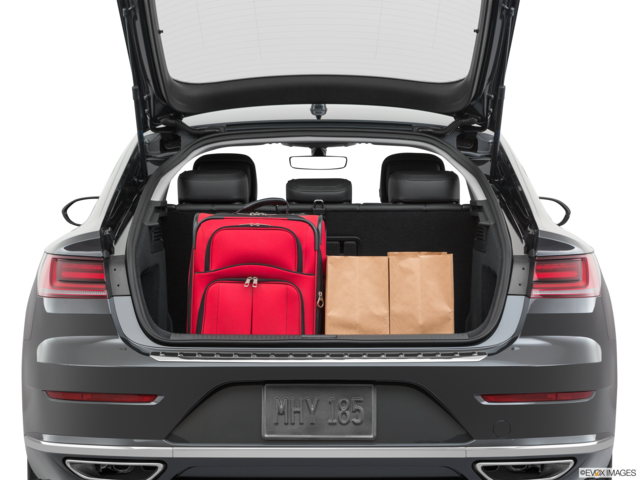 2019 volkswagen arteon cargo area with stuff