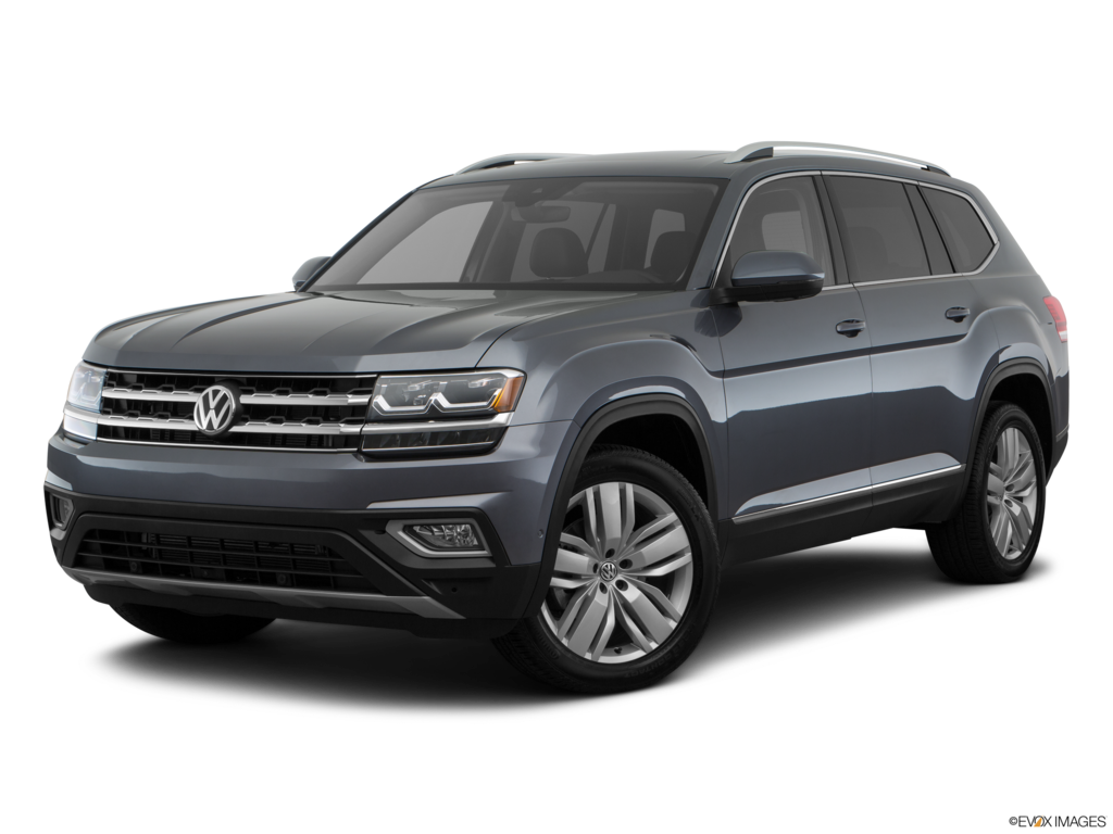 2019 volkswagen atlas angled front