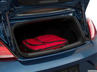 2019 volkswagen beetle cargo area with stuff