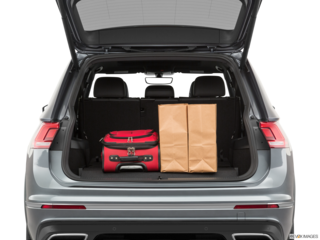 2019 volkswagen tiguan cargo area with stuff