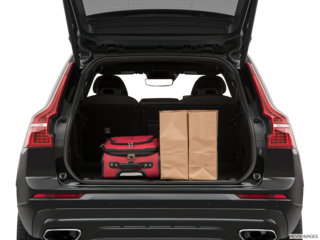 2019 volvo xc60 cargo area with stuff