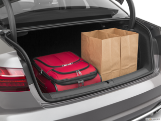 2020 audi a4 cargo area with stuff