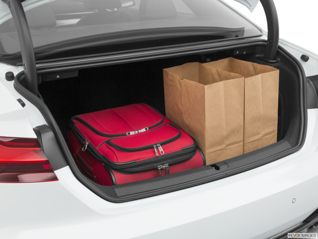 2020 audi a5 cargo area with stuff