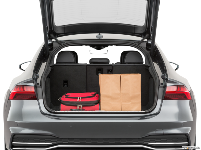 2020 audi a7 cargo area with stuff