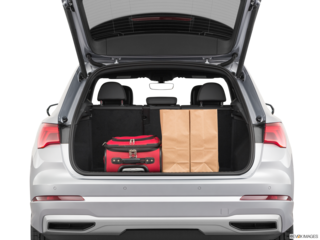 2020 audi q3 cargo area with stuff