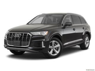 2020 audi q7 angled front