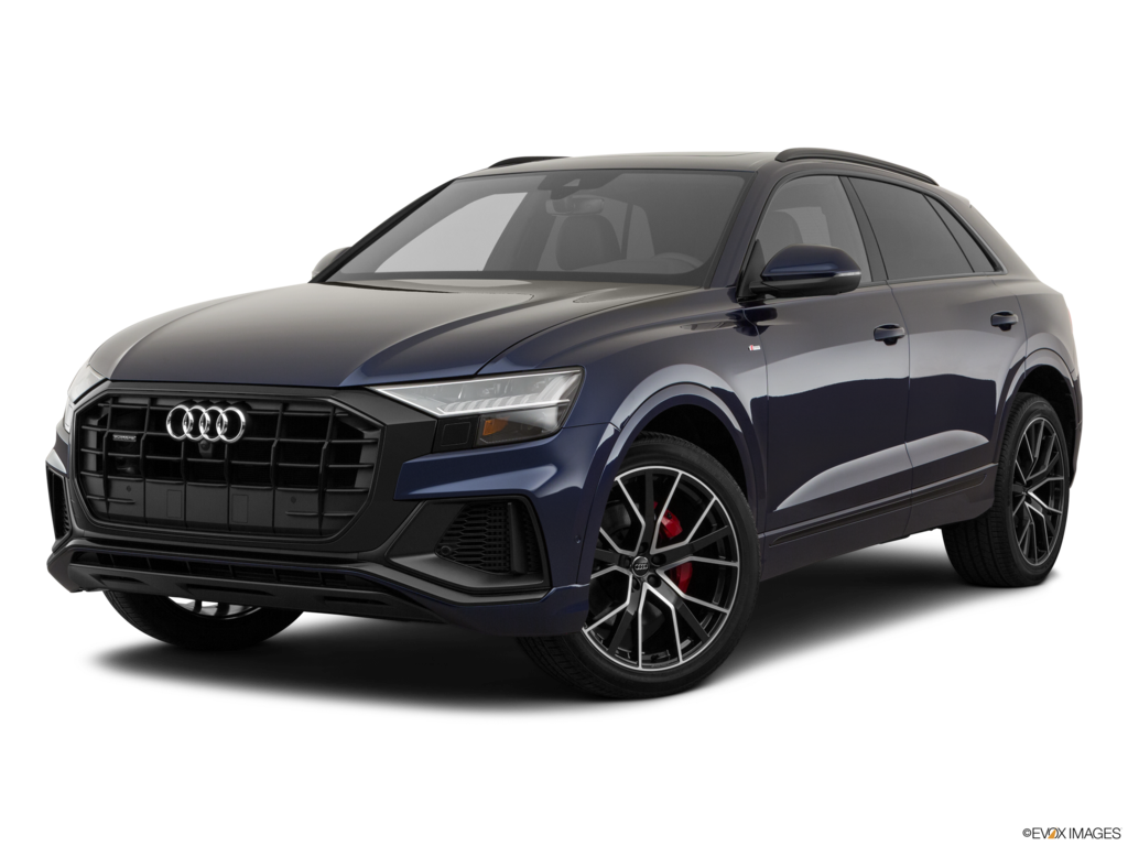 2020 audi q8 angled front