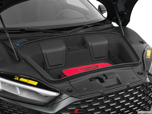 2020 audi r8 cargo area with stuff