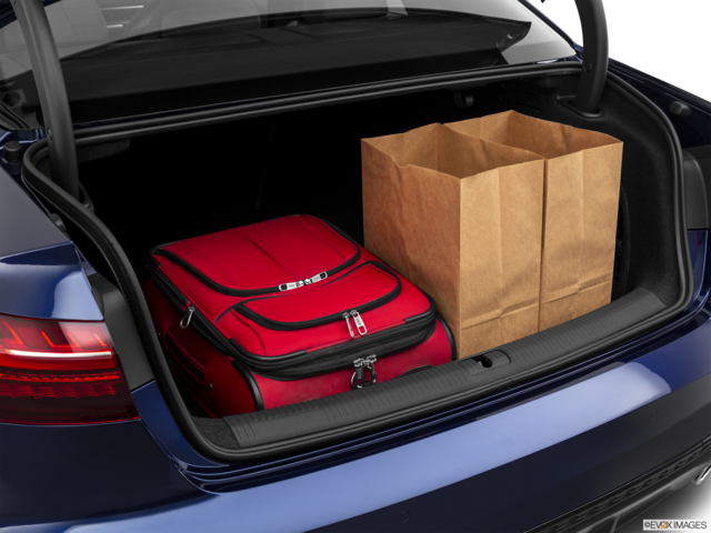 2020 audi s4 cargo area with stuff