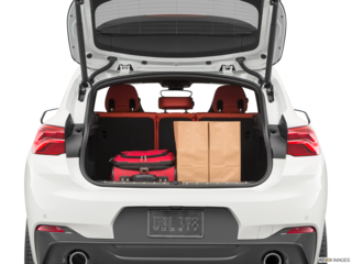 2020 bmw x2 cargo area with stuff