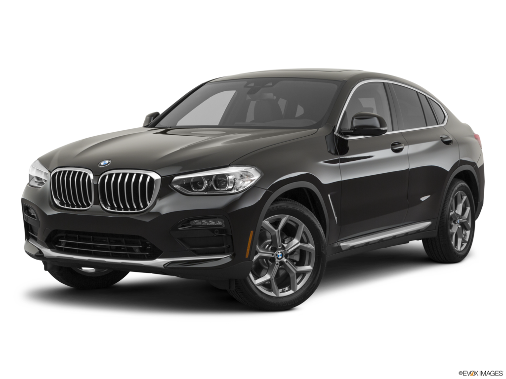 2020 bmw x4 angled front