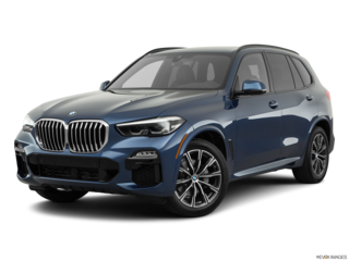 2020 bmw x5 angled front