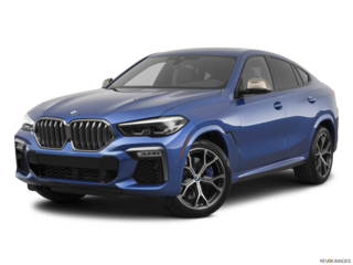 2020 bmw x6 angled front