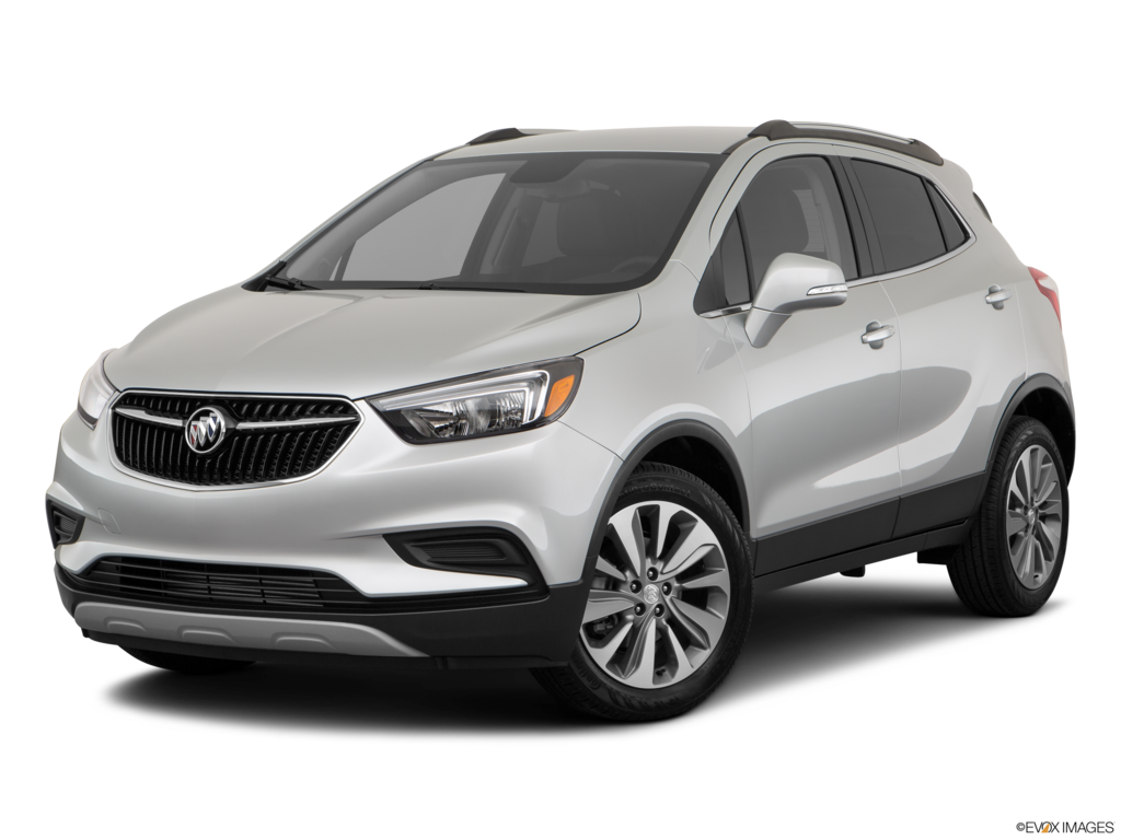2020 buick encore angled front