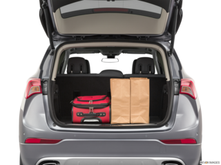 2020 buick envision cargo area with stuff