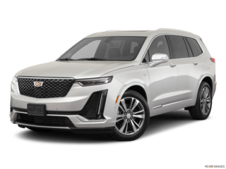 2020 cadillac xt6 angled front