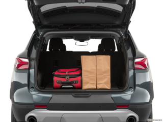 2020 chevrolet blazer cargo area with stuff