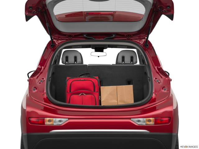 2020 chevrolet bolt-ev cargo area with stuff