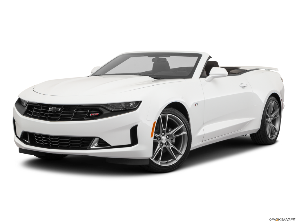 2020 chevrolet camaro angled front