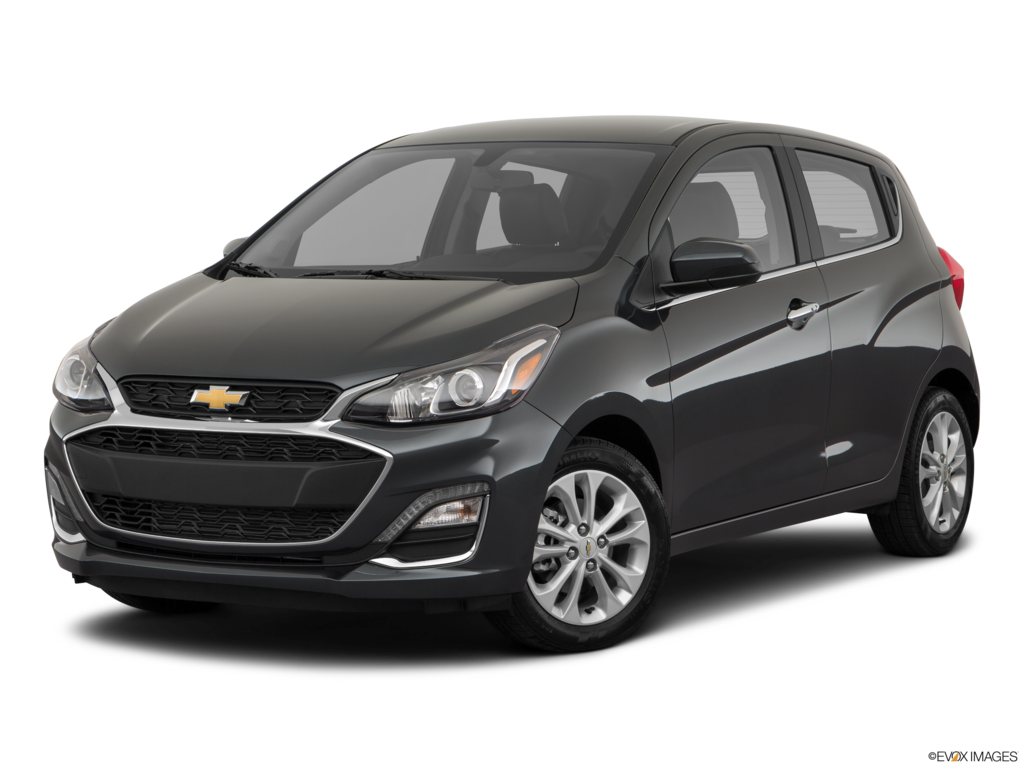 2020 chevrolet spark angled front