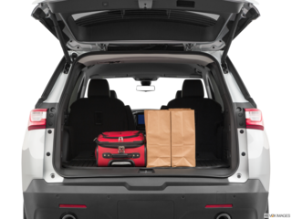 2020 chevrolet traverse cargo area with stuff