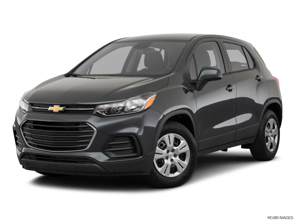 2020 chevrolet trax angled front