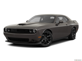 2020 dodge challenger angled front