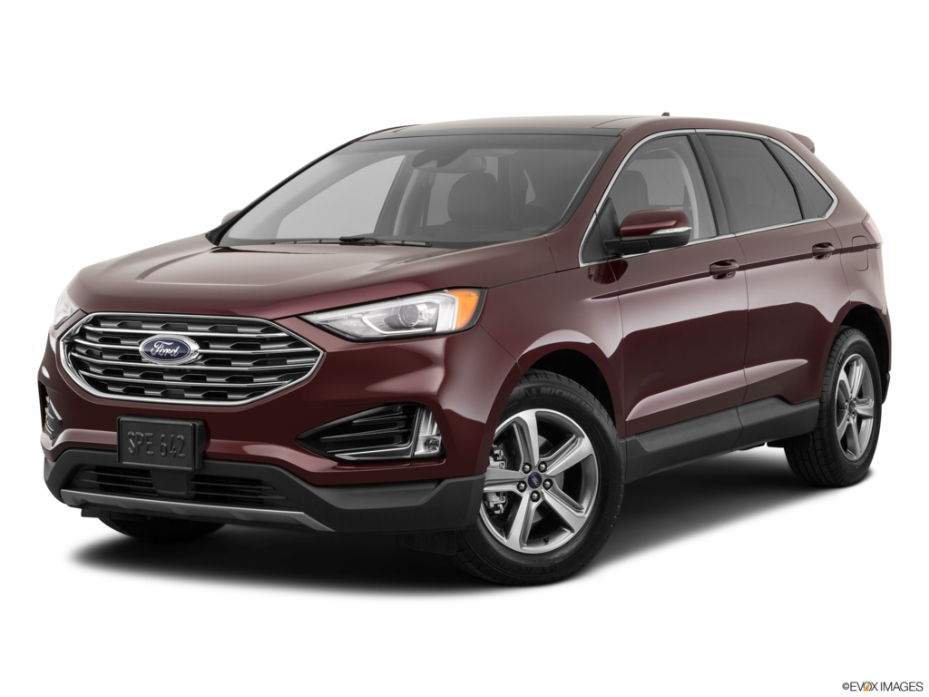 2020 ford edge angled front