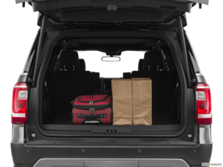 2020 ford expedition cargo area with stuff