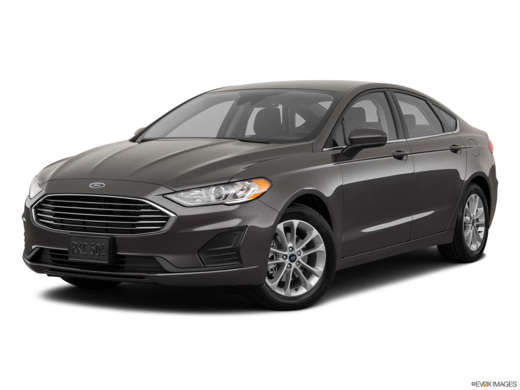 2020 ford fusion angled front