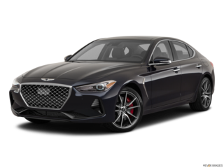 2020 genesis g70 angled front