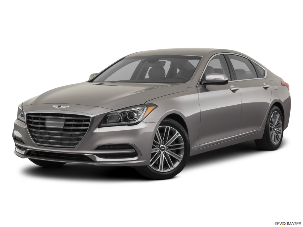 2020 genesis g80 angled front