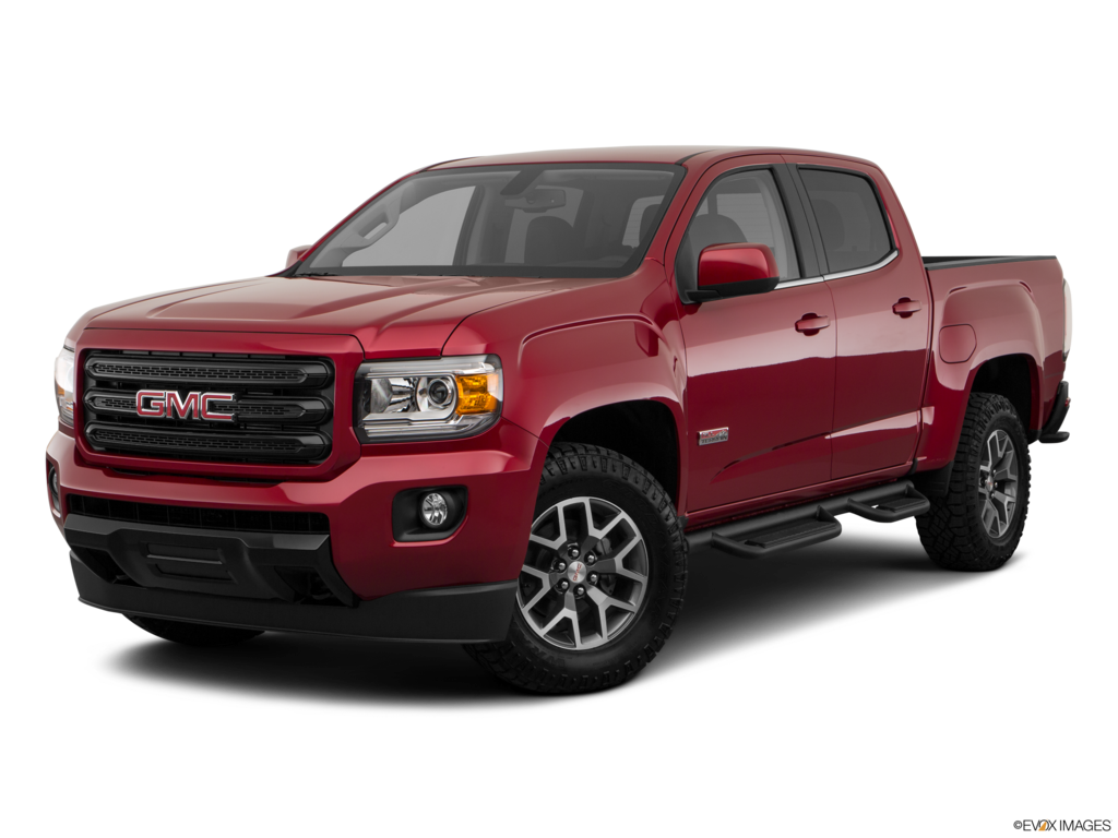 2020 gmc canyon angled front