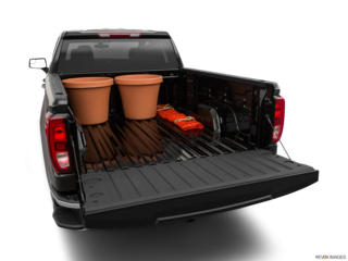 2020 gmc sierra-1500 cargo area with stuff